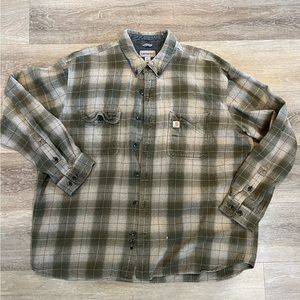 Vintage men’s carhartt flannel